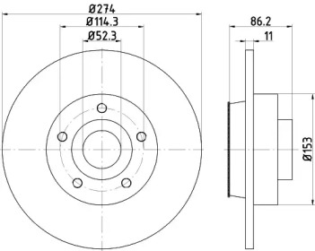 HELLA 8DD 355 117-351