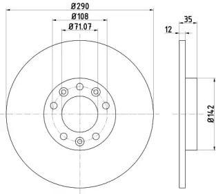 HELLA 8DD 355 120-421