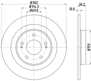 HELLA 8DD 355 120-431