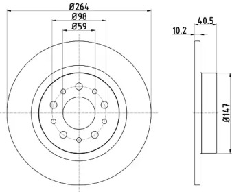 HELLA 8DD 355 120-931