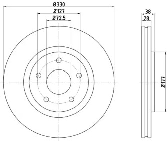 HELLA 8DD 355 123-151