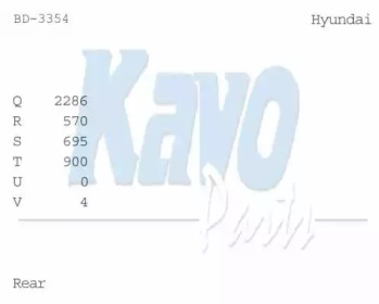 KAVO PARTS BD-3354