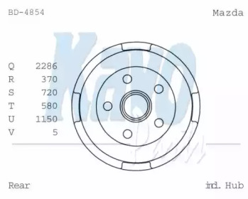 KAVO PARTS BD-4854