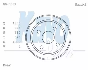 KAVO PARTS BD-8859