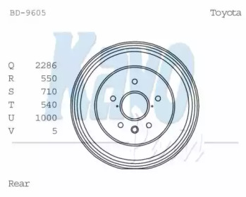 KAVO PARTS BD-9605