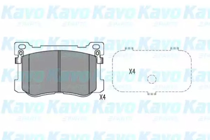 KAVO PARTS BP-3057