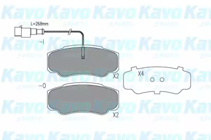 KAVO PARTS BP-6613