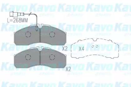 KAVO PARTS BP-6625