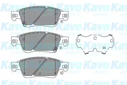 KAVO PARTS BP-6633