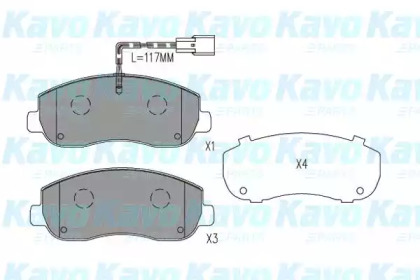 KAVO PARTS BP-6635