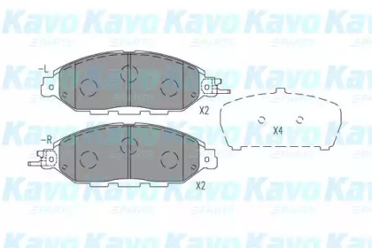 KAVO PARTS BP-6641