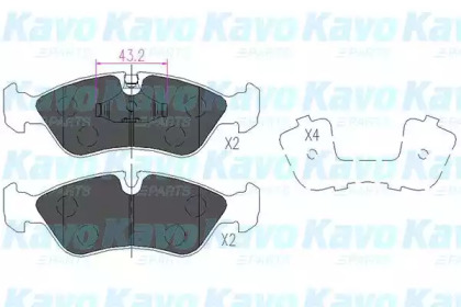 KAVO PARTS KBP-1004