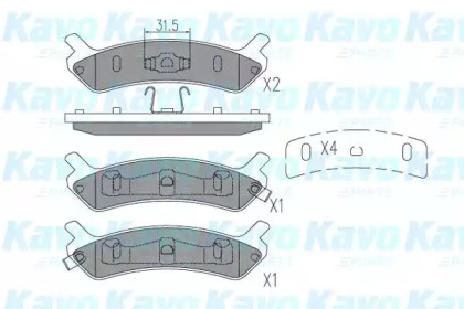 KAVO PARTS KBP-3043