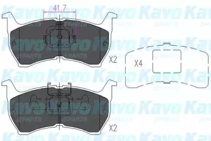 KAVO PARTS KBP-4516