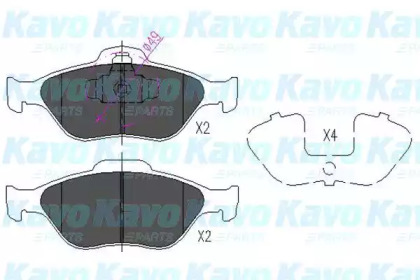 KAVO PARTS KBP-4545