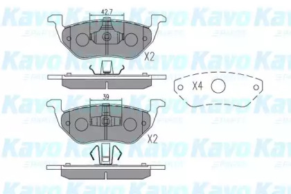 KAVO PARTS KBP-4568