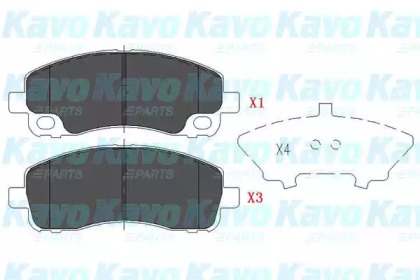 KAVO PARTS KBP-5543