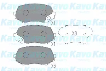 KAVO PARTS KBP-5550