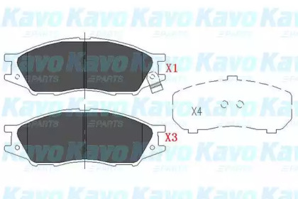 KAVO PARTS KBP-6577