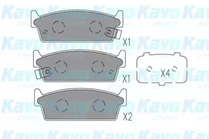 KAVO PARTS KBP-6601