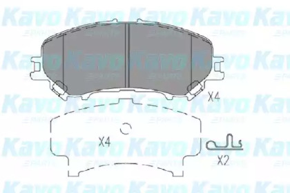 KAVO PARTS KBP-6614