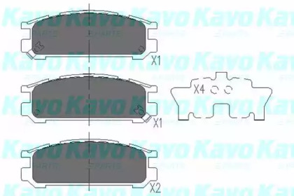 KAVO PARTS KBP-8016