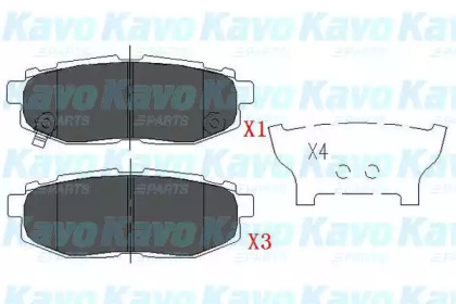 KAVO PARTS KBP-8022