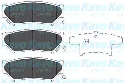 KAVO PARTS KBP-8505