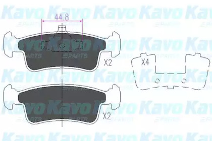 KAVO PARTS KBP-8514