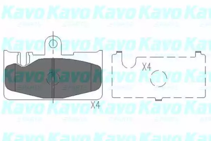 KAVO PARTS KBP-9073