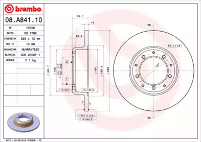 A.B.S. 08.A841.10