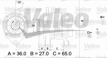 VALEO 436284