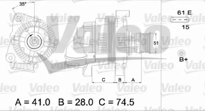 VALEO 437115