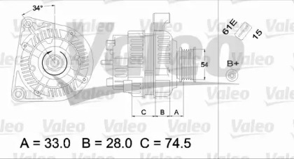 VALEO 437406