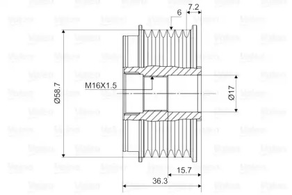 VALEO 588042 VALEO 588042