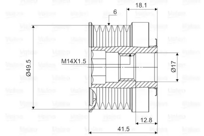 VALEO 588054 VALEO 588054