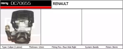 REMY DC70655