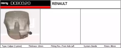 remy dc80320