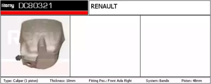 REMY DC80321
