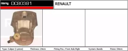 REMY DC80381