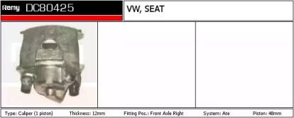 REMY DC80425