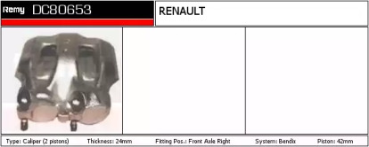 REMY DC80653