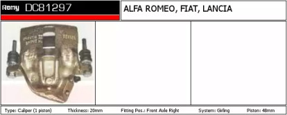 REMY DC81297