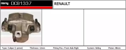 REMY DC81337
