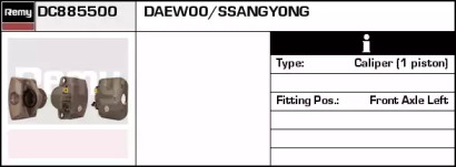 remy dc885500