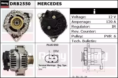 REMY DRB2550