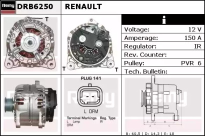 REMY DRB6250