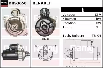 REMY DRS3650