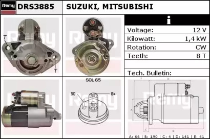 REMY DRS3885