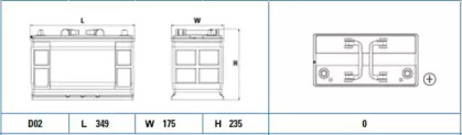 exide ef1202